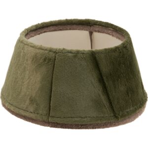 Textilný obal na stojan vianočného stromčeka, zelená, 55 cm