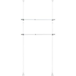 Wenko Set 2 teleskopických horizontálnych tyčí Herkules, biela