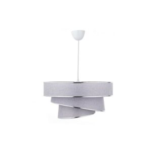 Závesný luster Couper – Grey, Silver
