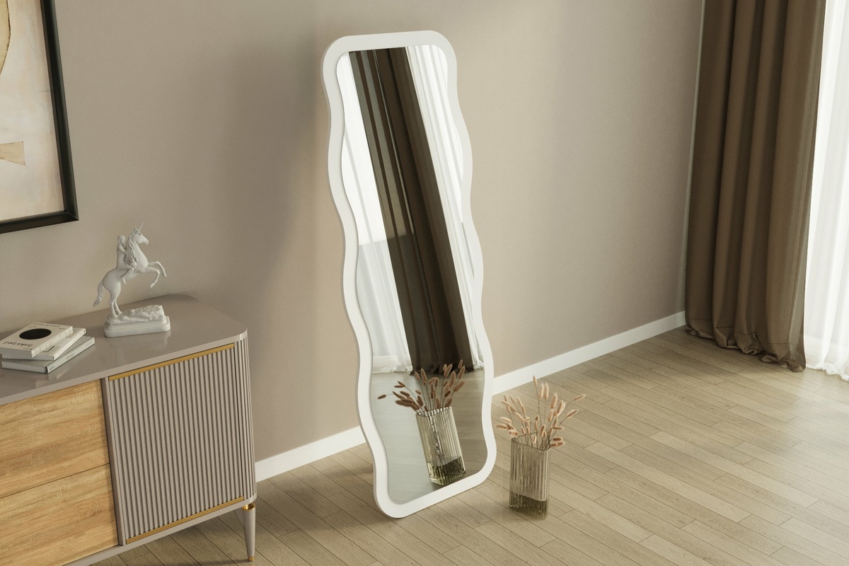Zrkadlo Aror White 50 x 160 cm – Obrázok 2