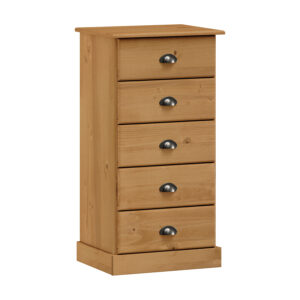 Komoda 5 zásuviek STANFORD vosk