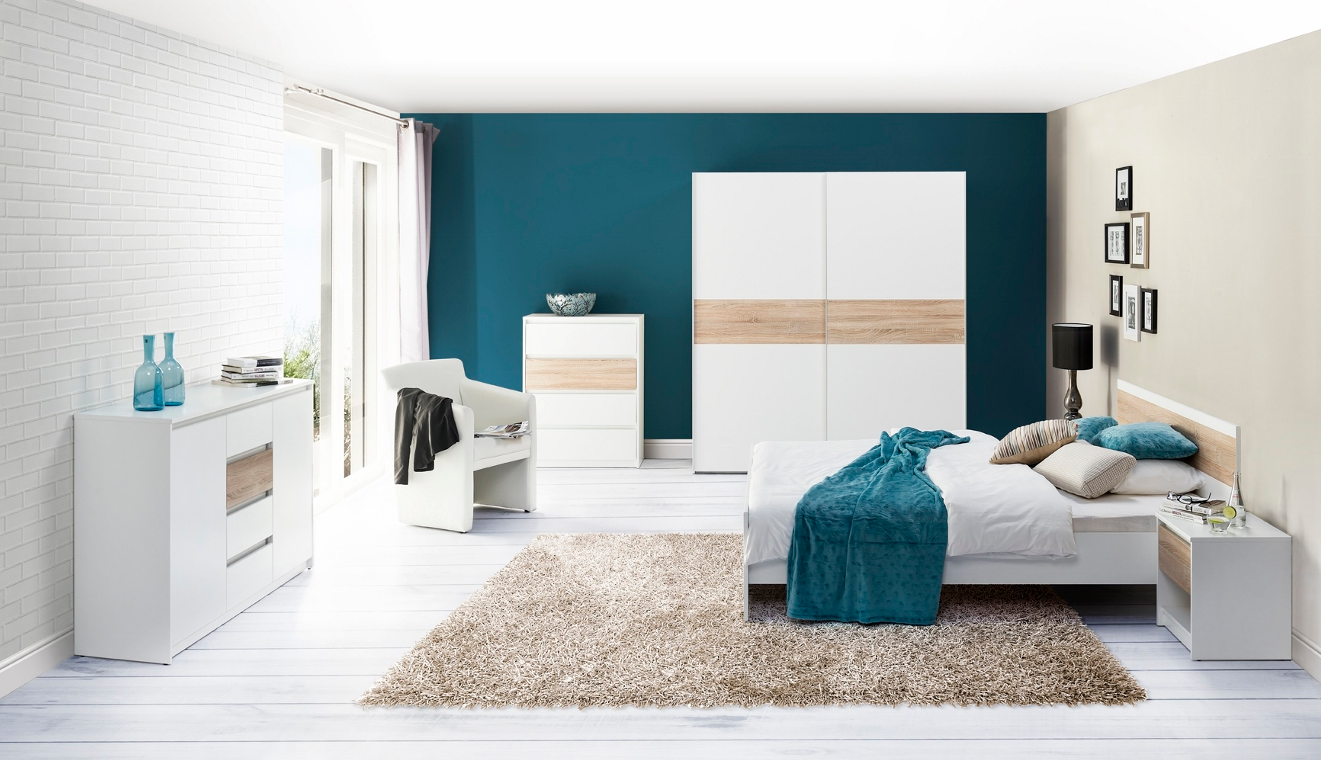 Szynaka Manželská posteľ WENECJA 03 | 160 x 200 cm – Obrázok 5