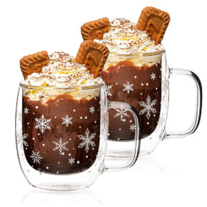 4Home Termo pohár Hot&Cool Snowflake 350 ml, 2 ks