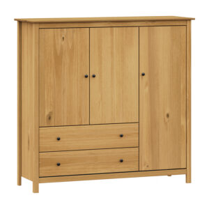 Bielizník 3 dvere + 2 zásuvky TORINO vosk