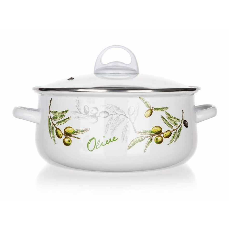 Banquet 6-dielna sada smaltovaného riadu Olives – Obrázok 6