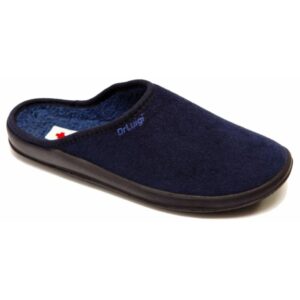 Dr. Luigi Zdravotní domácí obuv, tmavě modrá,veľkosť 45, 45 EU