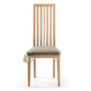 Restilo Napínací poťah na sedák na stoličku Sento béžová, 40 x 40 + 5 cm