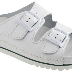 Scholl AIR BAG – zdravotné pantofle PROFESIONAL, veľ. 37, biela, 37 EU