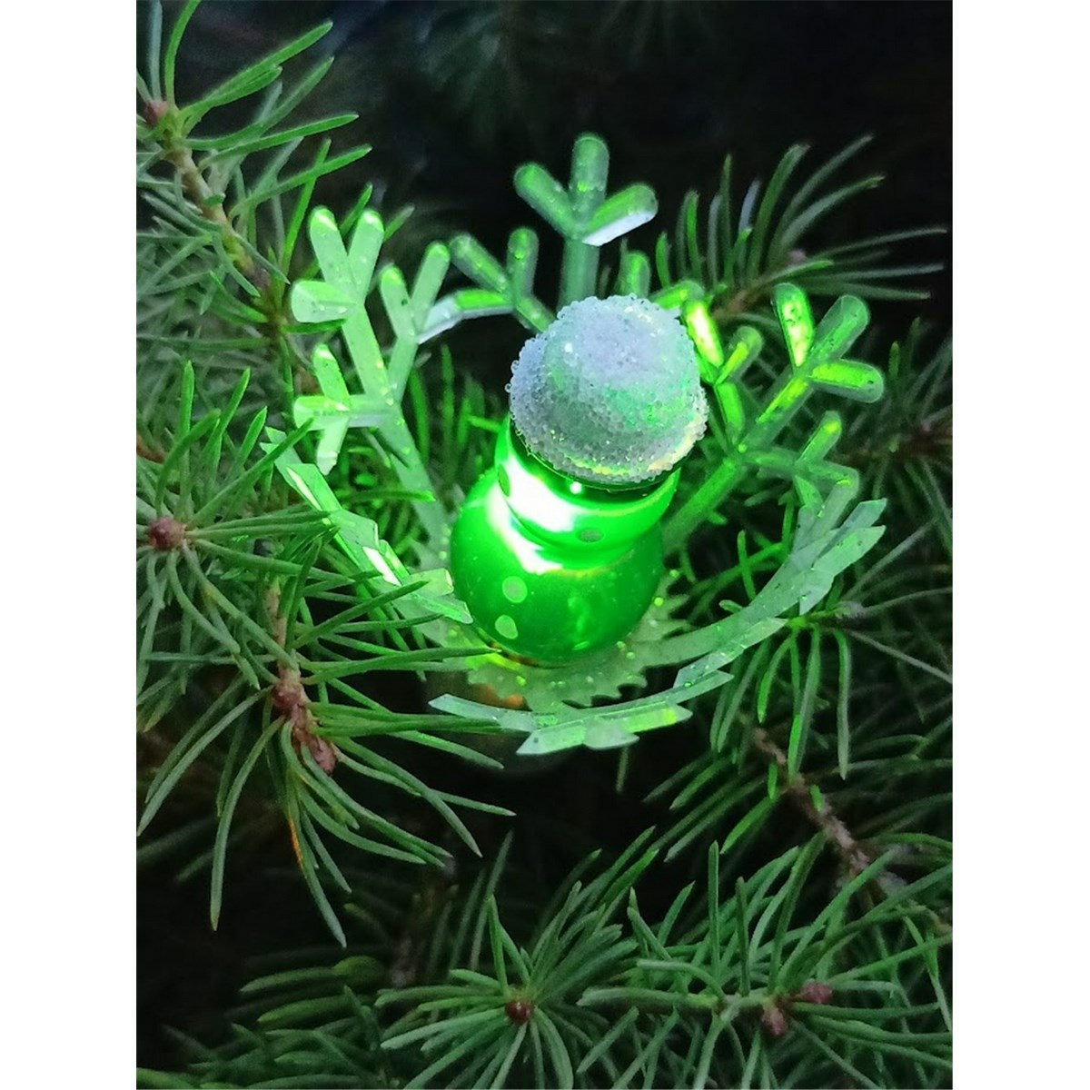 Svetelná reťaz Astra LED mini Snehuliak farebná, 20 žiaroviek – Obrázok 2