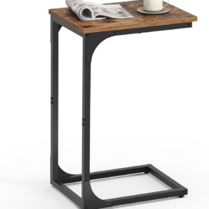 VASAGLE Odkladací stolík C 40 x 62 x 30 cm hnedý