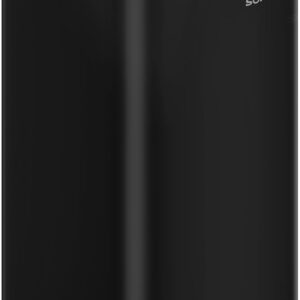 SONGMICS Odpadkový kôš, 30 l, čierny