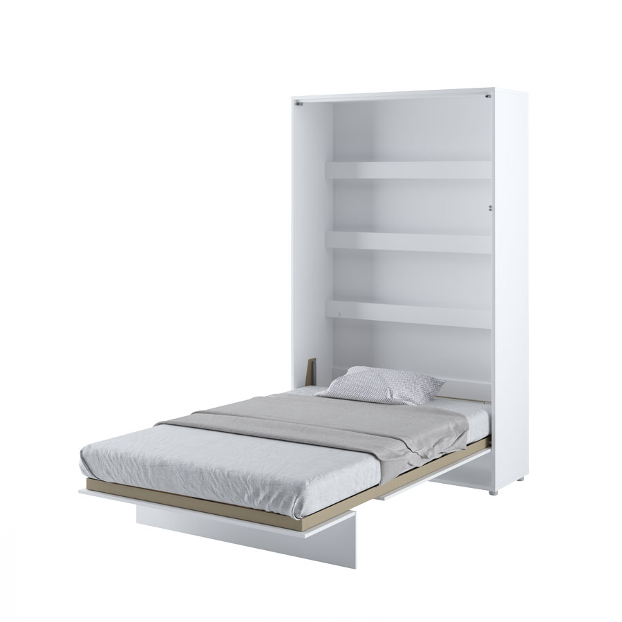 Dig-net nábytok Sklápacia posteľ Lenart BED CONCEPT BC-02p biely lesk | 120 x 200 cm – Obrázok 11