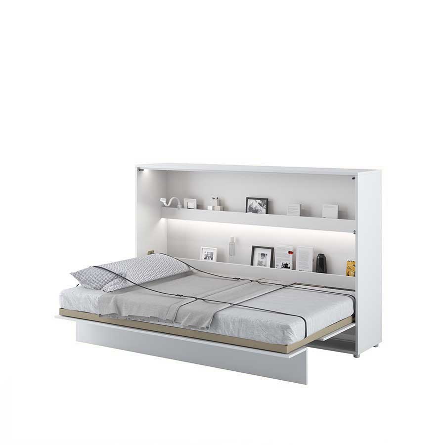 Dig-net nábytok Sklápacia posteľ Lenart BED CONCEPT BC-05 biela | 120 x 200 cm – Obrázok 2