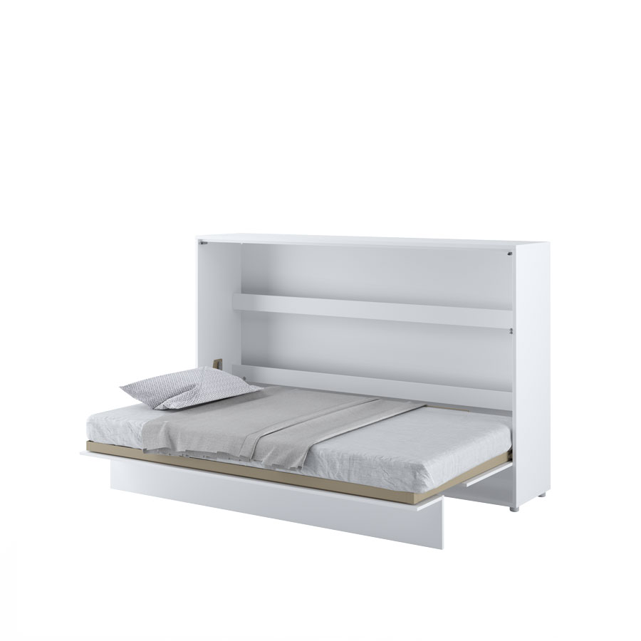 Dig-net nábytok Sklápacia posteľ Lenart BED CONCEPT BC-05p | biely lesk 120 x 200 cm – Obrázok 4