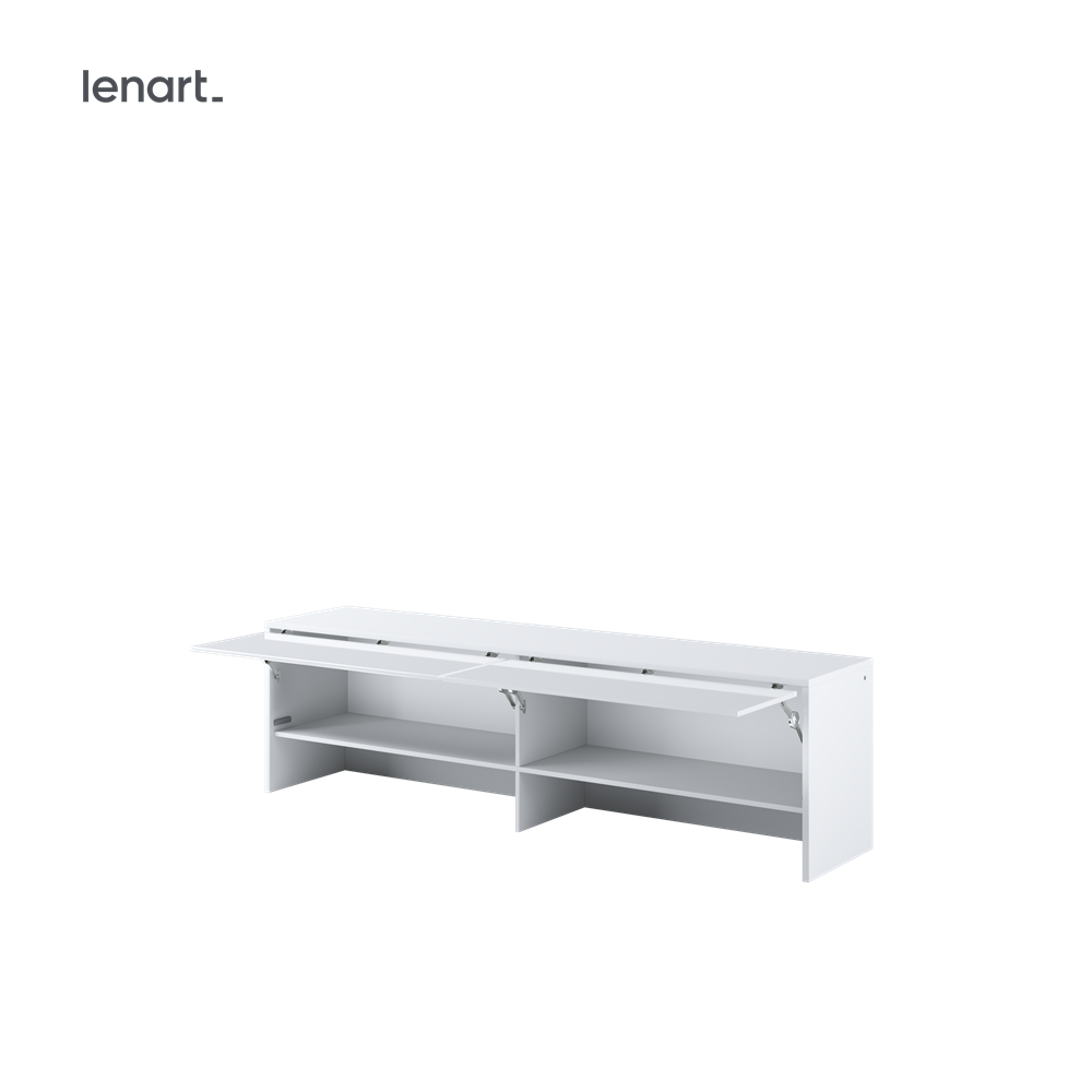 Dig-net nábytok Nadstavec pre sklápaciu posteľ Lenart BED CONCEPT BC-09p | biely lesk – Obrázok 3