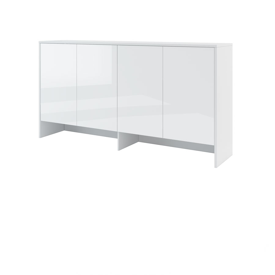 Dig-net nábytok Nadstavec pre sklápaciu posteľ Lenart BED CONCEPT BC-11p | biely lesk – Obrázok 4