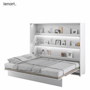 Dig-net nábytok Sklápacia posteľ Lenart BED CONCEPT BC-14 biela | 160 x 200 cm