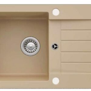 Alveus Granitový drez NIRO 130 | béžová