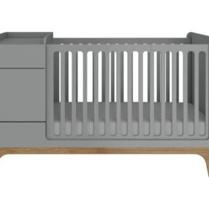 ArtBel Detská rastúca postieľka UP! | sivá 70 x 120 cm