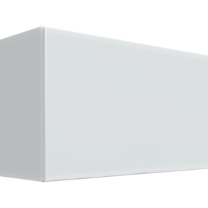 ArtExt Vrchná kuchynská skrinka Napoli W4B/60 POVRCHOVÁ ÚPRAVA DVIEROK: LESK, FAREBNÉ PREVEDENIE KORPUSU: BIELA