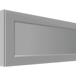 ArtExt Vrchná kuchynská skrinka Napoli W4BS/90 WKF POVRCHOVÁ ÚPRAVA DVIEROK: LESK, FAREBNÉ PREVEDENIE KORPUSU: BIELA