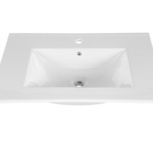 ArtCom Keramické umývadlo CFP 80D | biely lesk 80 cm