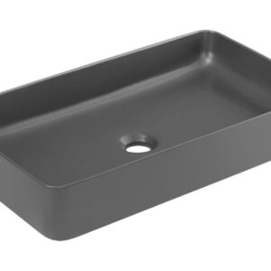 ArtCom Keramické umývadlo UM-6275 SLIM 2 | sivý mat 60 cm