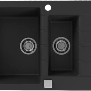 Alveus Granitový drez CADIT 70 Farba: Čierna