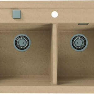 Alveus Granitový drez ATROX 50 Farba: Béžová