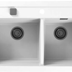 Alveus Granitový drez ATROX 50 Farba: Biela