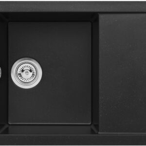 Alveus Granitový drez FORMIC 30 Farba: Čierna