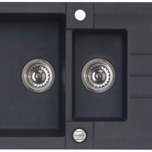 Alveus Granitový drez ROCK 70 Farba: Čierna