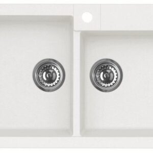 Alveus Granitový drez ROCK 90 Farba: Biela