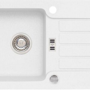 Alveus Granitový drez NIAGARA 30 Farba: Biela