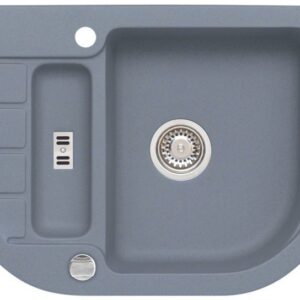 Alveus Granitový drez NIAGARA 60 Farba: Steel