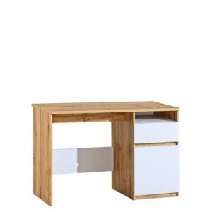 Dolmar Písací stolík ARCHA AR7 Farba: dub wotan / biela