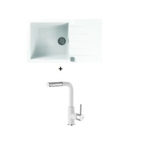 Alveus Set CADIT 40 + batéria SIROS Farba: Biela