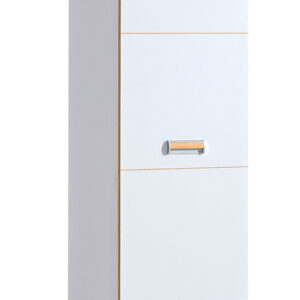 Dolmar Skriňa CORNETO L2 Farba: Biely briliant / dub nash