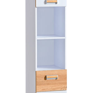 Dolmar Regál CORNETO  L3 Farba: Biely briliant / dub nash