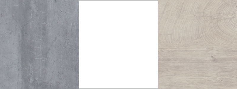 Meblar Šatníková skriňa SIGMA SI3 L/P Farba: beton/biela/dub – Obrázok 5
