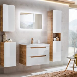 ArtCom Kúpeľňový komplet ARUBA White 60/2
