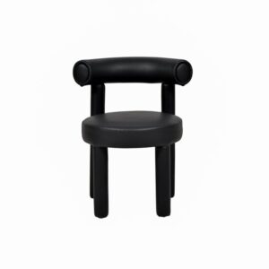 Leith LET77BLK-L Tapetovaná stolička