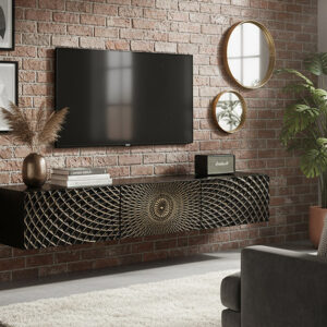 Závesný TV stolík MANGES Dekorhome