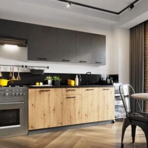 Artstolk Kuchynská linka CLARA | 1,8 – 2,4m (s prac.doskou)