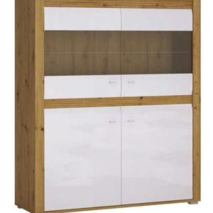 ArtExt Vitrína SEVILLA NEW 4D TYP 33 | s LED osvetlením