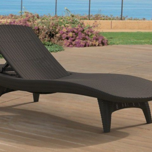 KETER Záhradné lehátko SERENE | hnedá