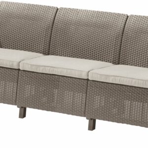 KETER Záhradná pohovka GREEK LOVE SEAT MAX | cappuccino