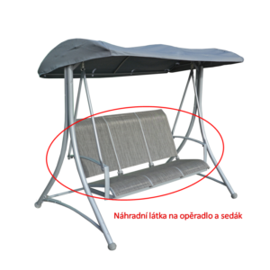 ArtRoja Látka na sedák HOLLYWOOD | sivá