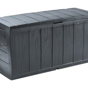 KETER Úložný box WOODSHER | antracit 270L