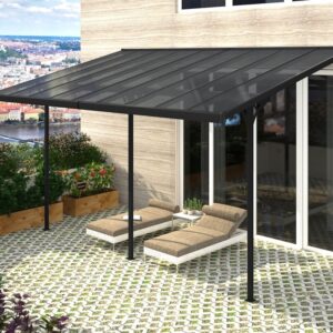 ArtRoja Pergola BRUCE J | sivý polykarbonát